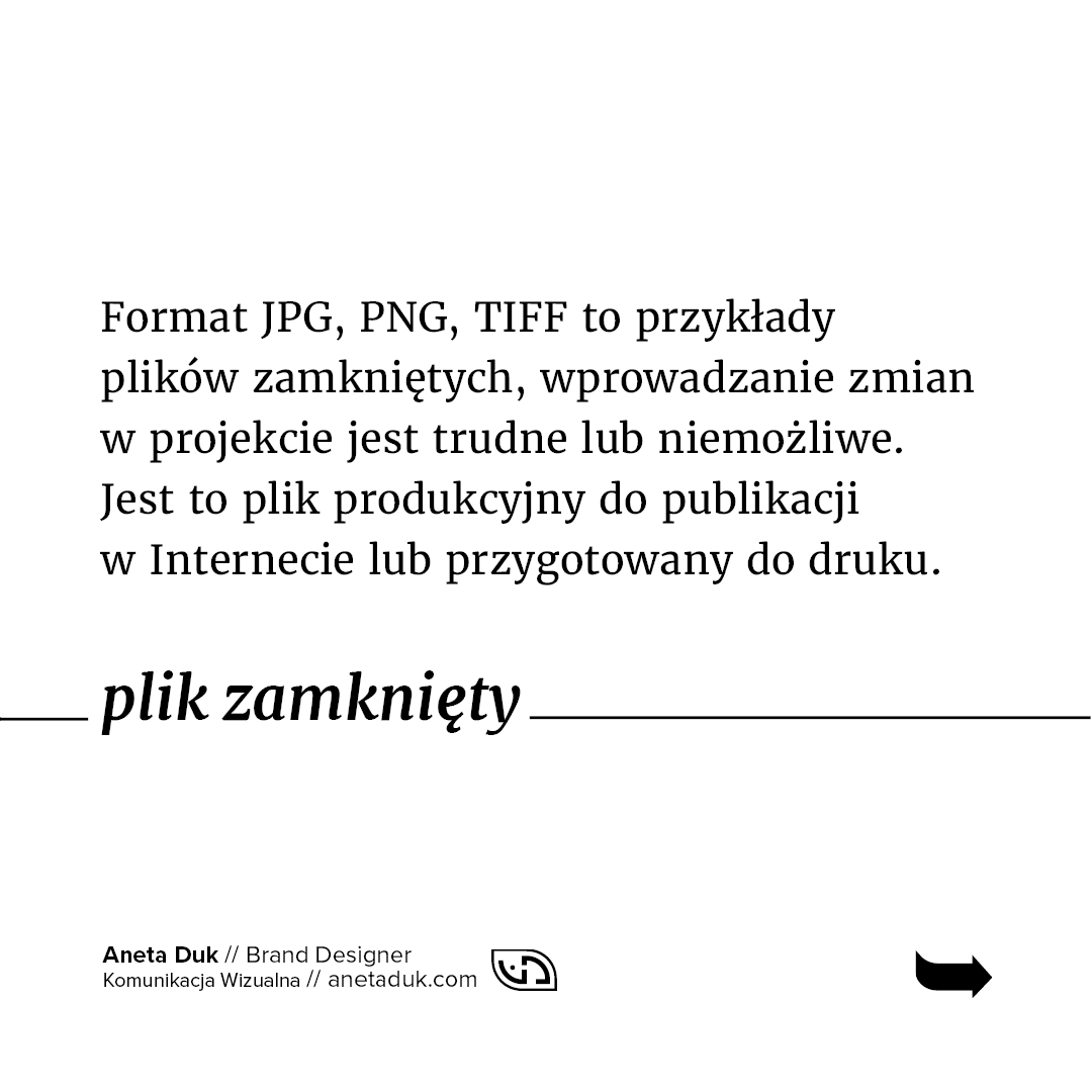 Pliki otwarte projektów graficznych